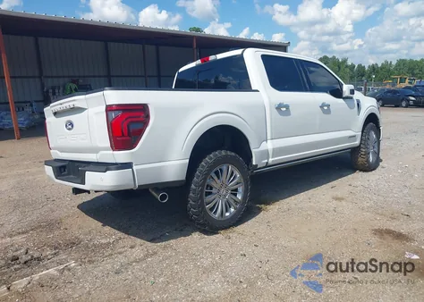 2024 Ford F-150 Platinum из США, поврежденный, VIN 1FTFW7LD1RFB74797